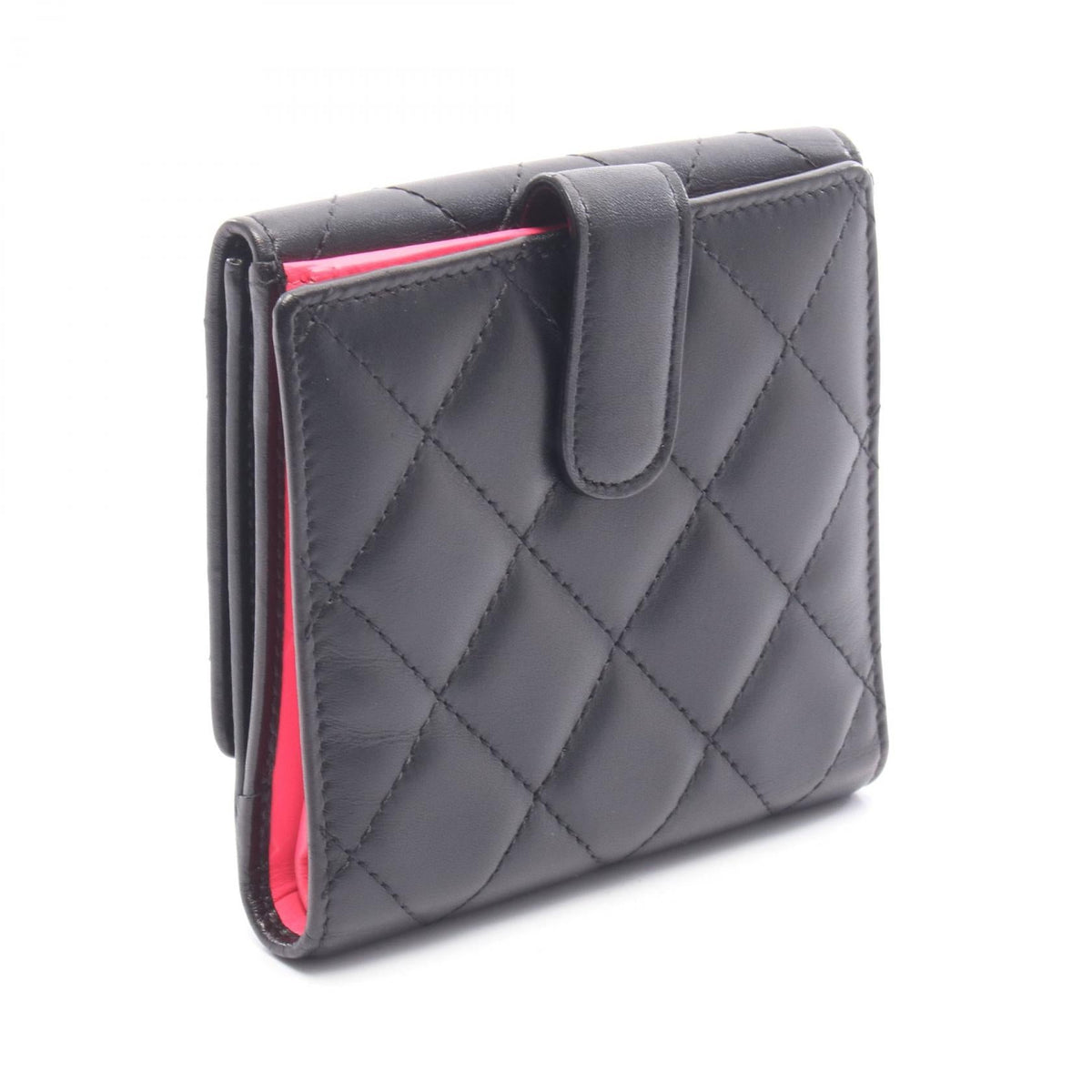 CHANEL Black Cambon line leather�Patent leather 2100301249790