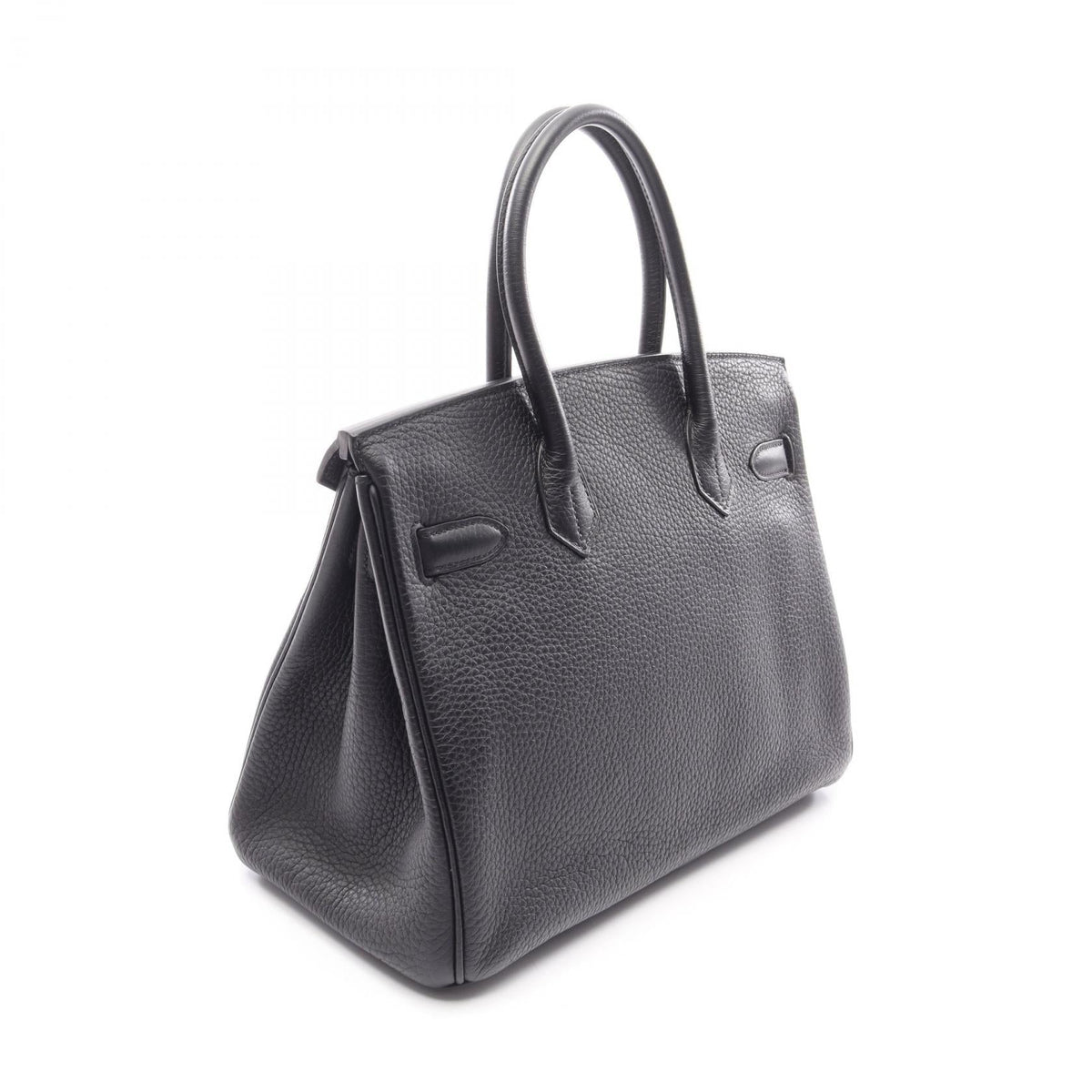 HERMES Birkin 30 Handbag Black Togo leather leather Togo leather 2104102520713