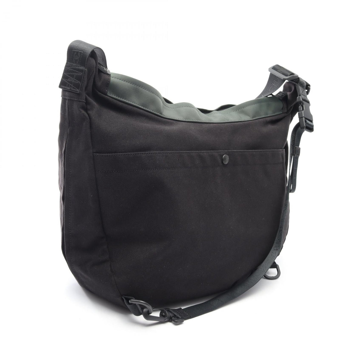CHANEL Black/Green Sports Line COCO Mark Messenger Bag canvas A23289 2107601163429