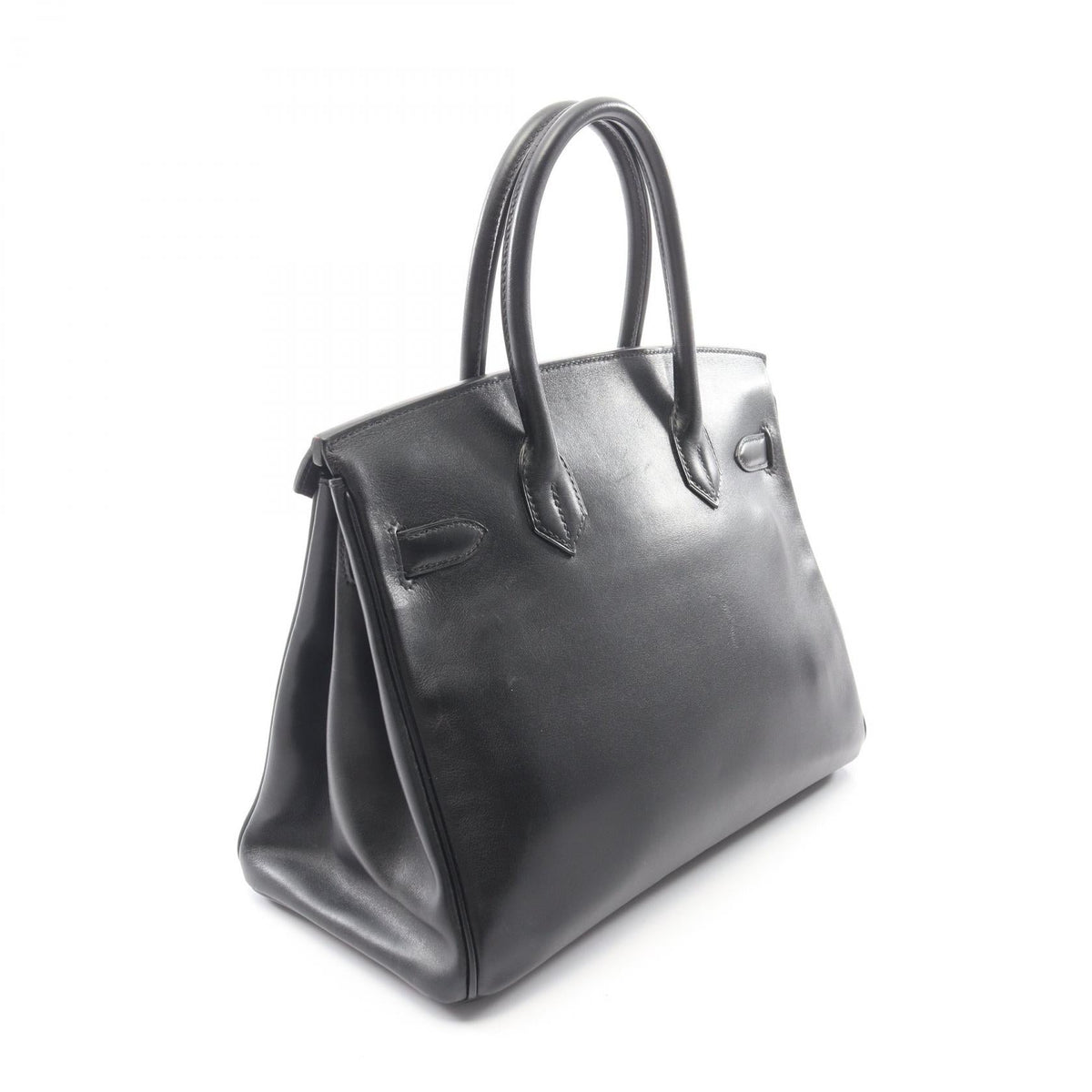 HERMES Birkin 30 Handbag Black Jonathan leather Other Jonathan leather 2101219927862