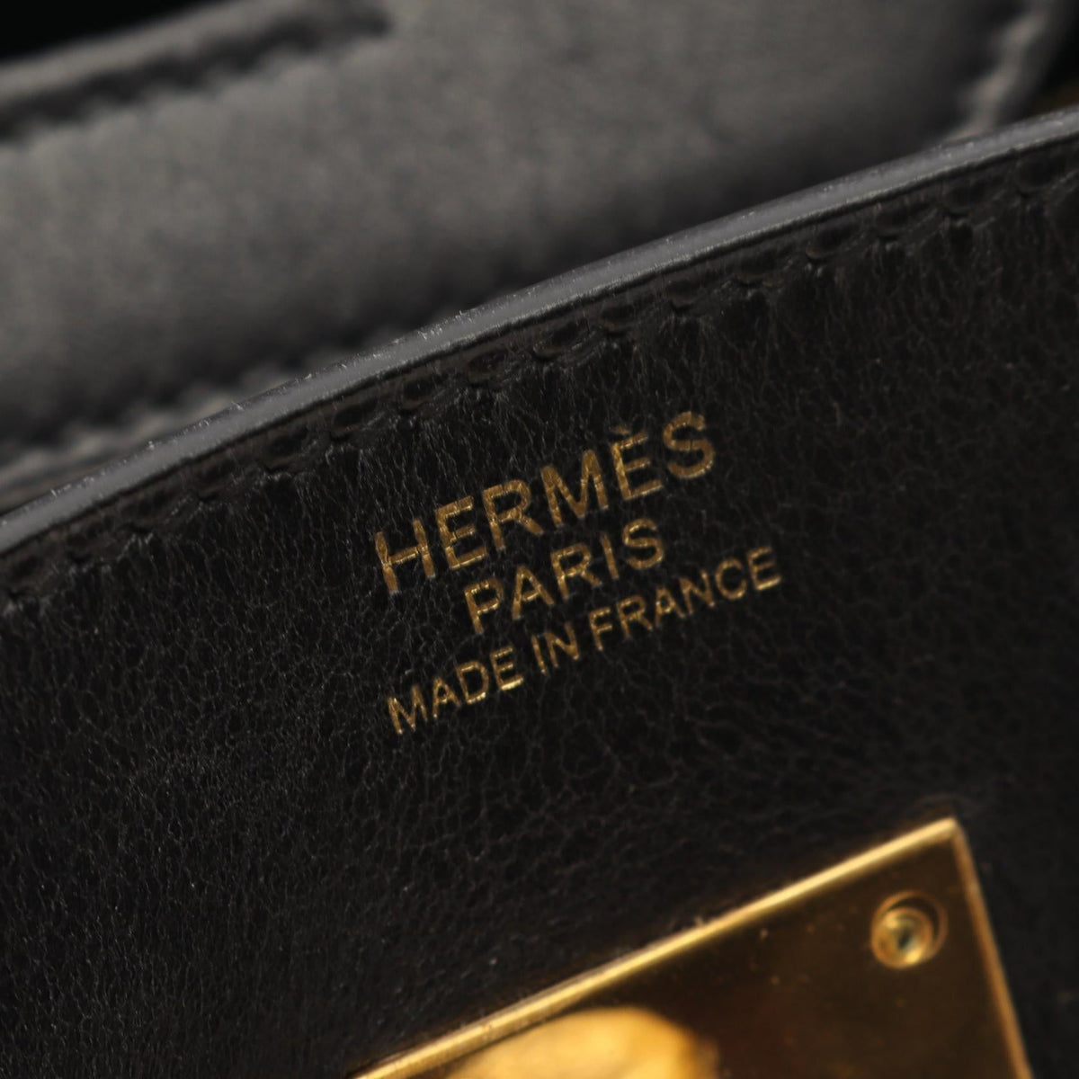 HERMES Birkin 30 Handbag Black Jonathan leather Other Jonathan leather 2101219927862