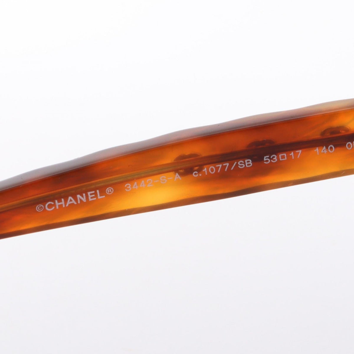 CHANEL Brown COCO Mark Wellington Other�Plastic 3442-S-A 2101220076801
