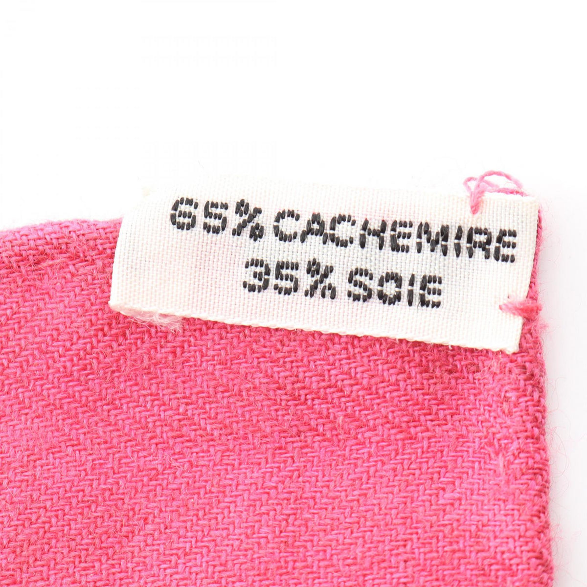 HERMES Carre 140 Geometric shawl Pink/Multicolor silk silk cashmere 2101220076542