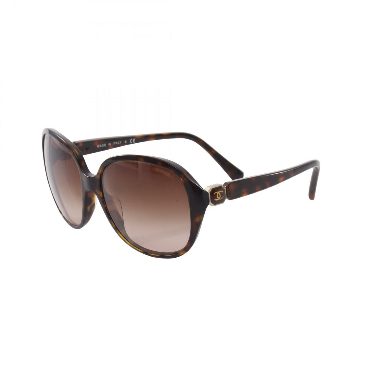 CHANEL Brown COCO Mark Gradation Plastic 5285-A 2118300091852