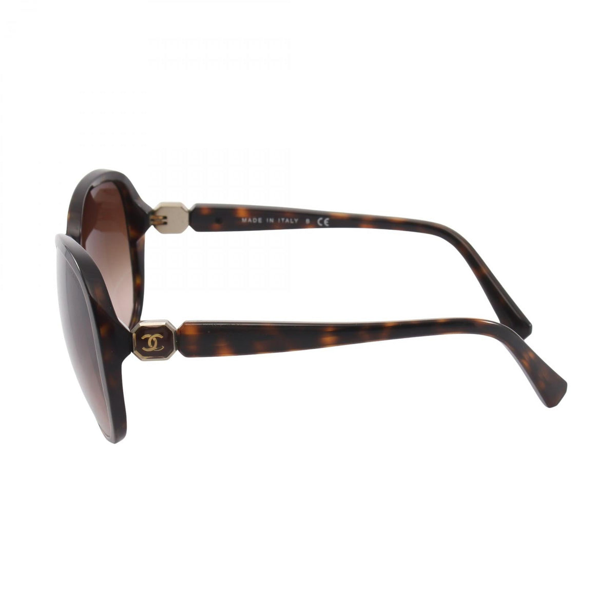 CHANEL Brown COCO Mark Gradation Plastic 5285-A 2118300091852
