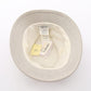 HERMES Cahapeau Adam Bucket hat White/Brown/Beige Toile H Exotic leather Toile H 2101220050887