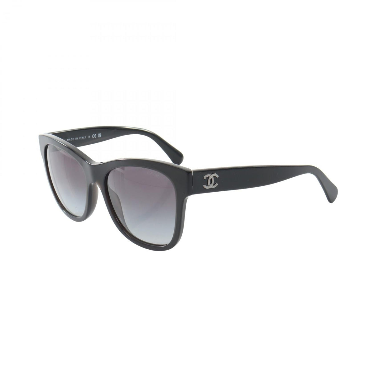 CHANEL Black COCO Mark Square Rame Other�Plastic 2101220050733