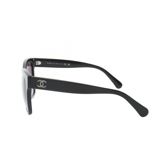 CHANEL Black COCO Mark Square Rame Other Plastic 2101220050733