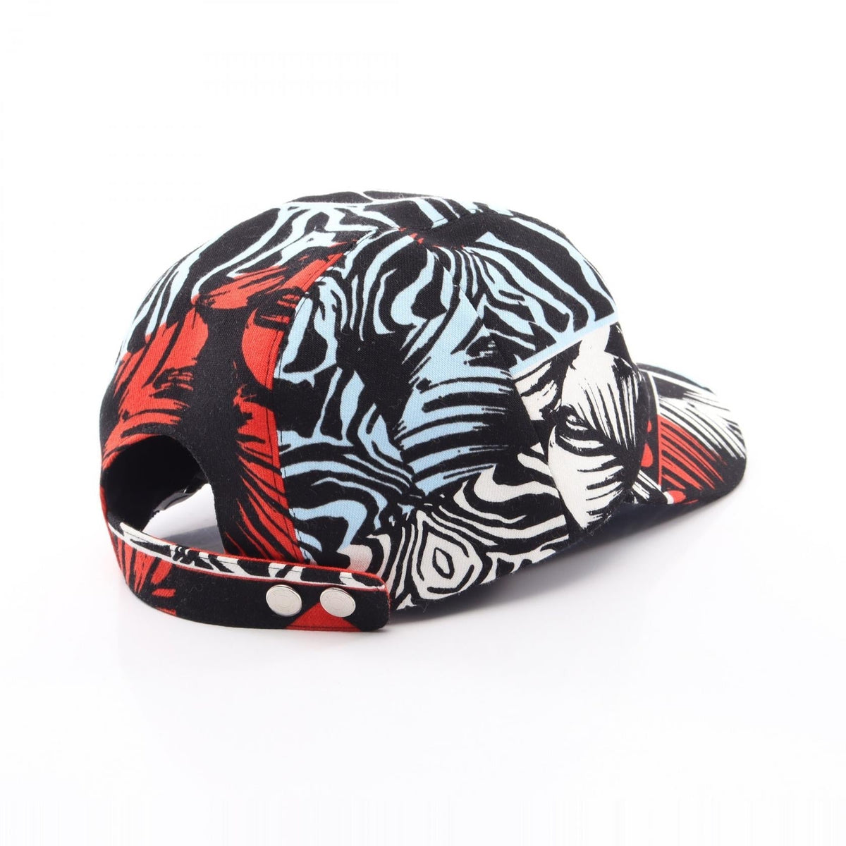 HERMES Davis Jungle Love cap Black/Multicolor Other cotton 2101220040659