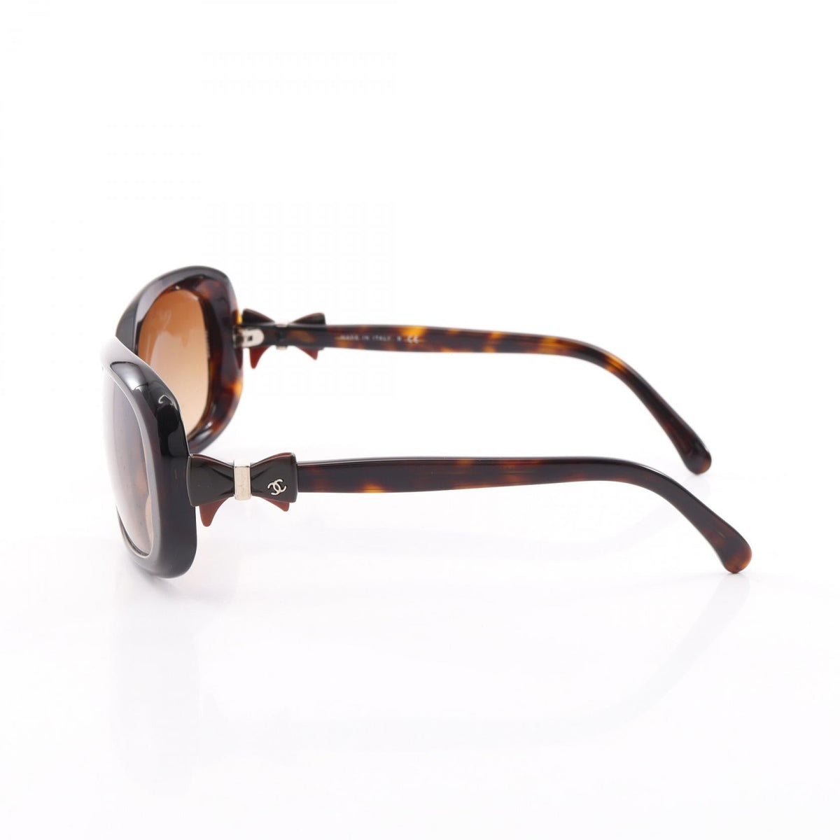 CHANEL Brown COCO Mark Ribbon Other�Plastic 58?17 2107400258524