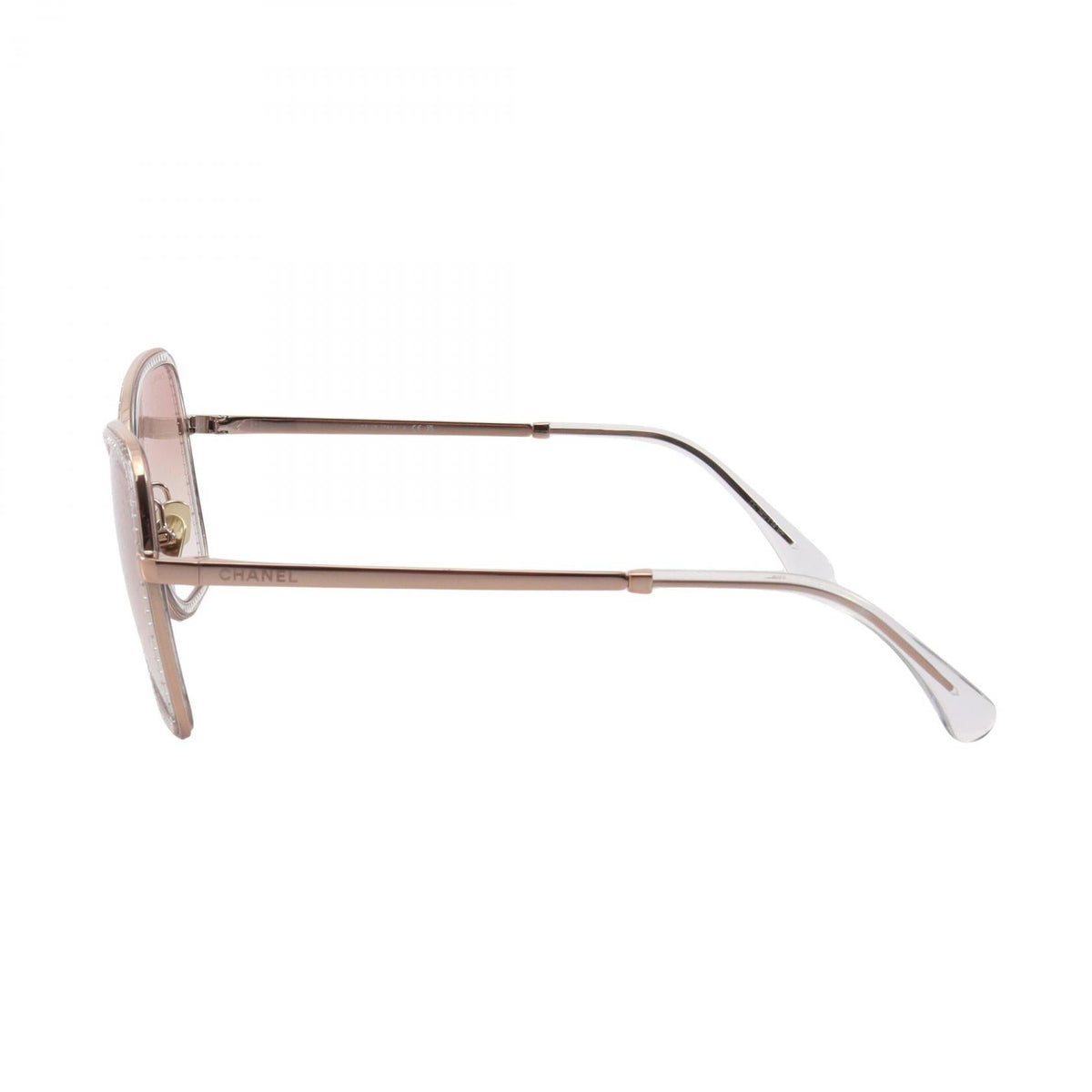 CHANEL Gold/Clear Gradation lens Other�Gold Plated / Plastic / Rhinestone 2101220097936