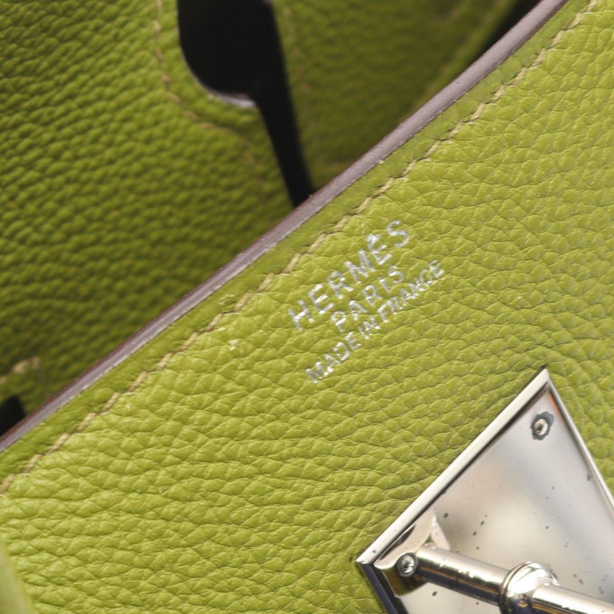 HERMES Birkin 30 HandbagAnis green Anis green Green Taurillon Clemence leather Taurillon Clemence 2101219547268