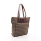 FENDI Zucchino Tote Bag Brown canvas leather 8BH174 2101219805405