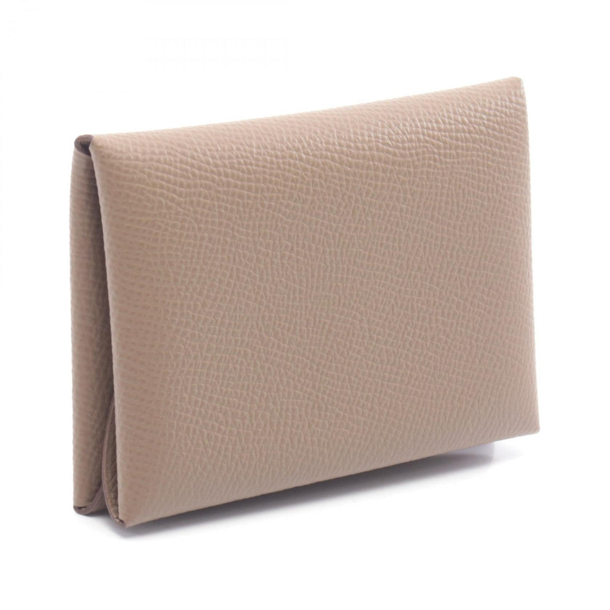 HERMES Calvi duo coin purseEtoupe Grey Etoupe Grey Gray Epsom leather Epsom 2107601136546