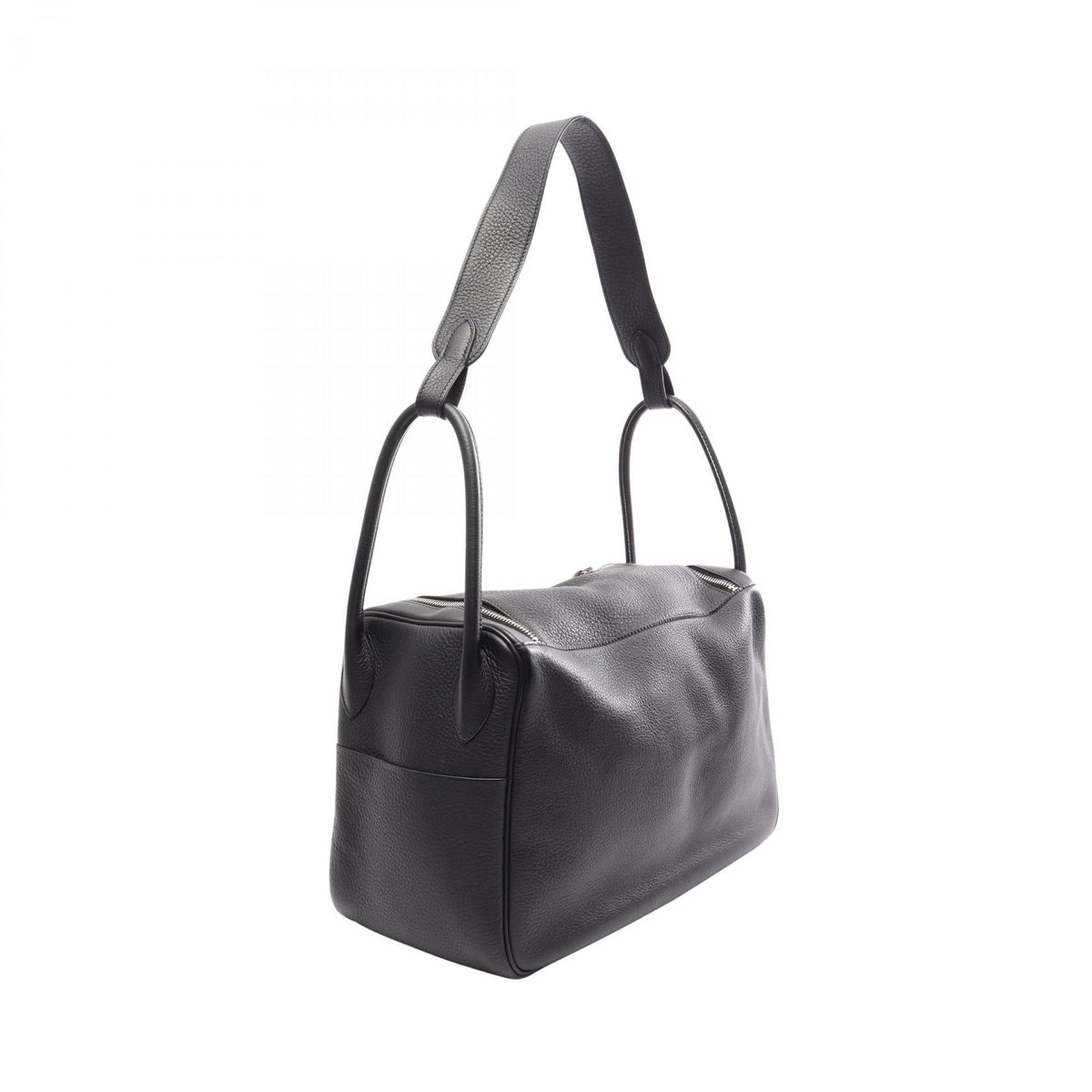 HERMES Lindy 34 Shoulder Bag Black Taurillon Clemence Other Taurillon Clemence 2120800033072