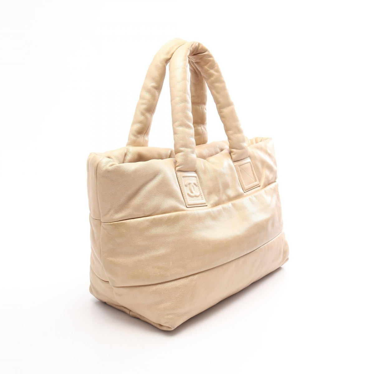 CHANEL Gold Coco Cocoon MM leather A48611 2107601175088