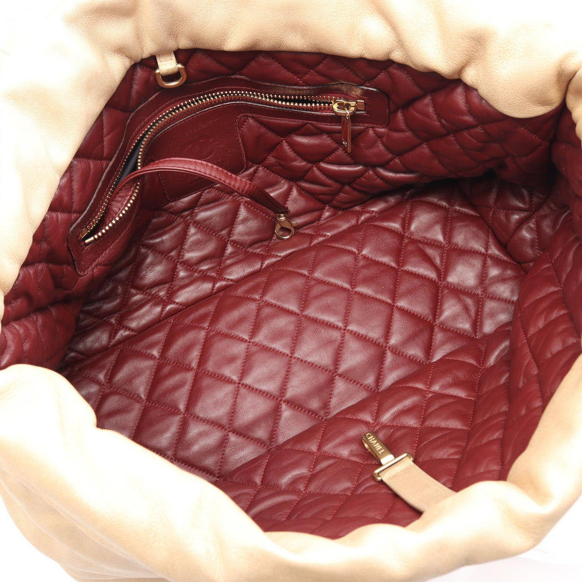 CHANEL Gold Coco Cocoon MM leather A48611 2107601175088