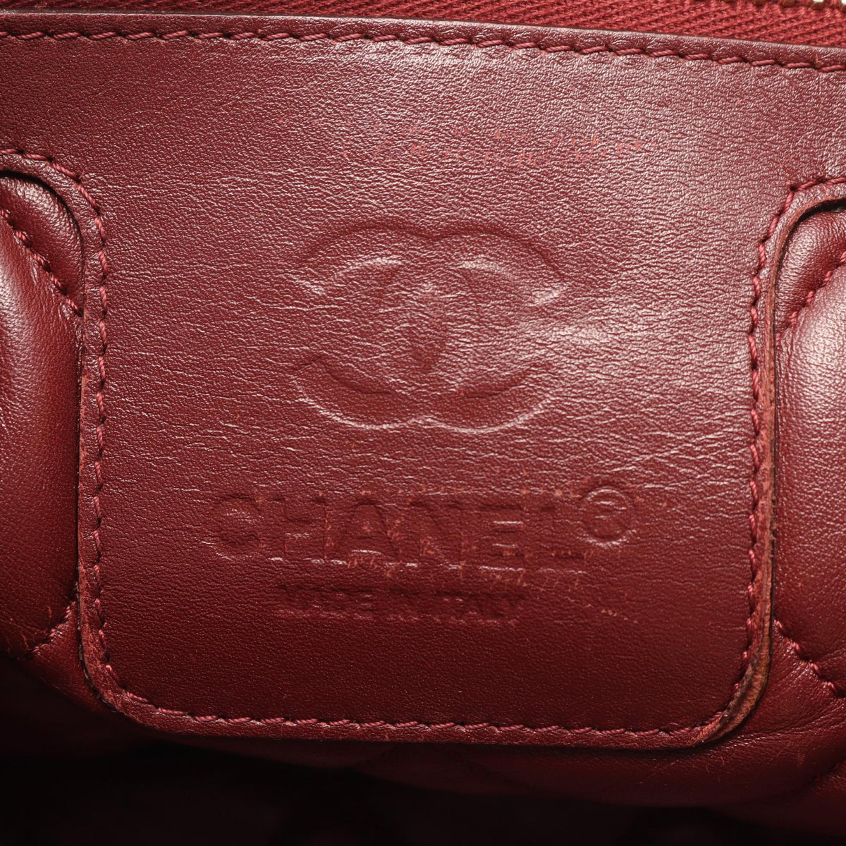 CHANEL Gold Coco Cocoon MM leather A48611 2107601175088