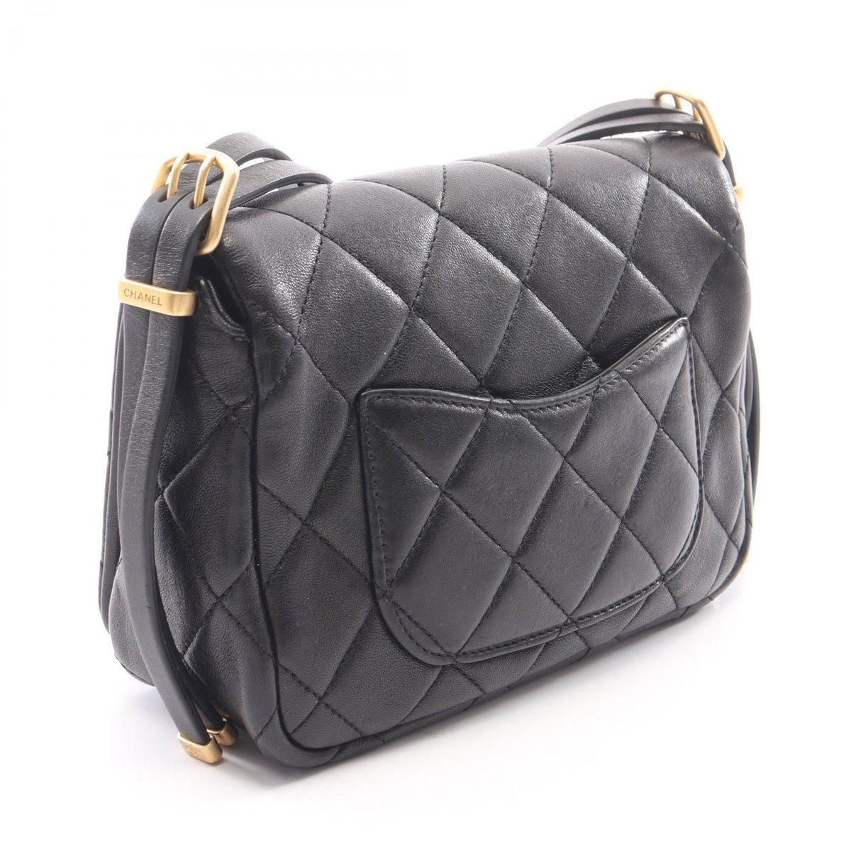 CHANEL Black Matelasse Lambskin (sheep leather) AS4340 2101220096984