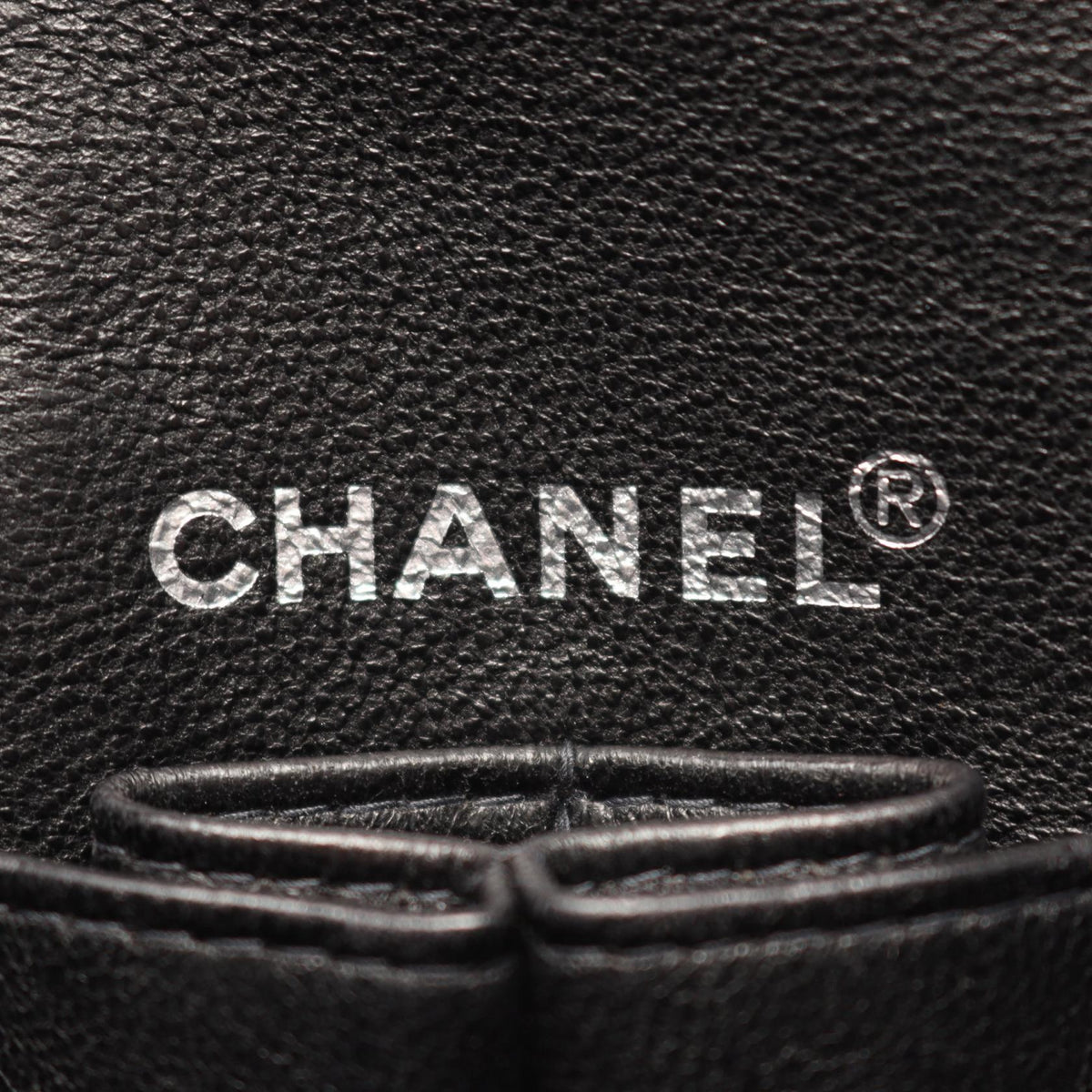 CHANEL Black 2.55 Matelasse East West canvas�leather 2101220063320