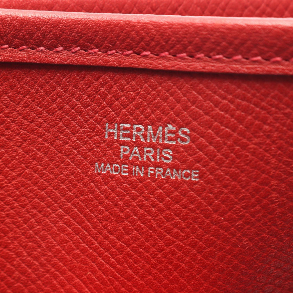 HERMES Evelyne 2 PM rouge garance Shoulder Bag Red Epsom Other Epsom 2101220061210