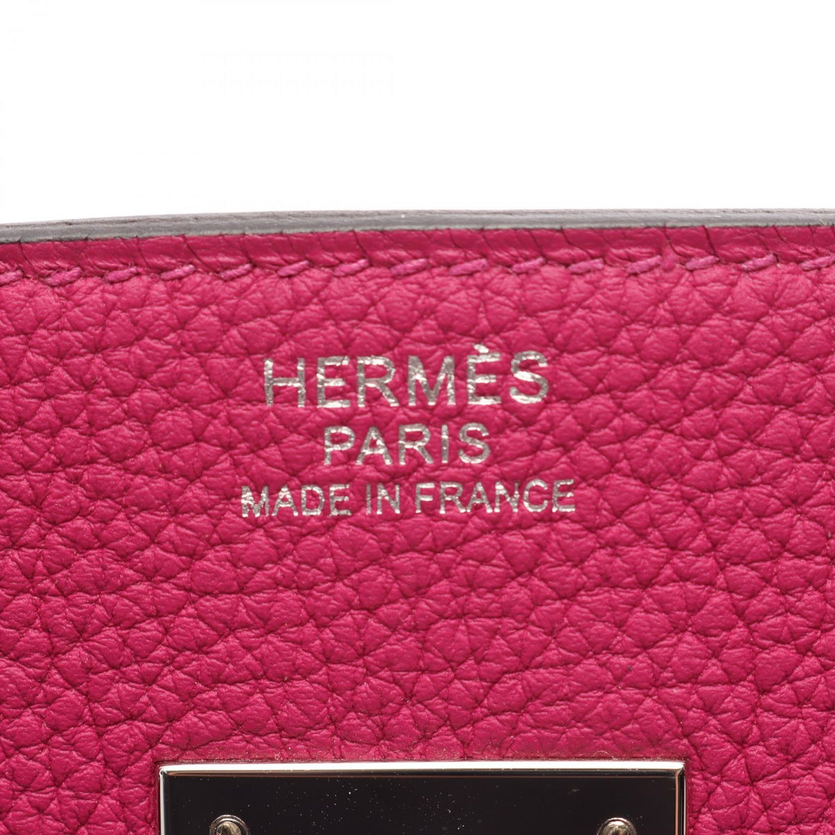 HERMES Birkin 30 Rose purple Handbag Pink Togo leather Other Togo leather 2118700090356