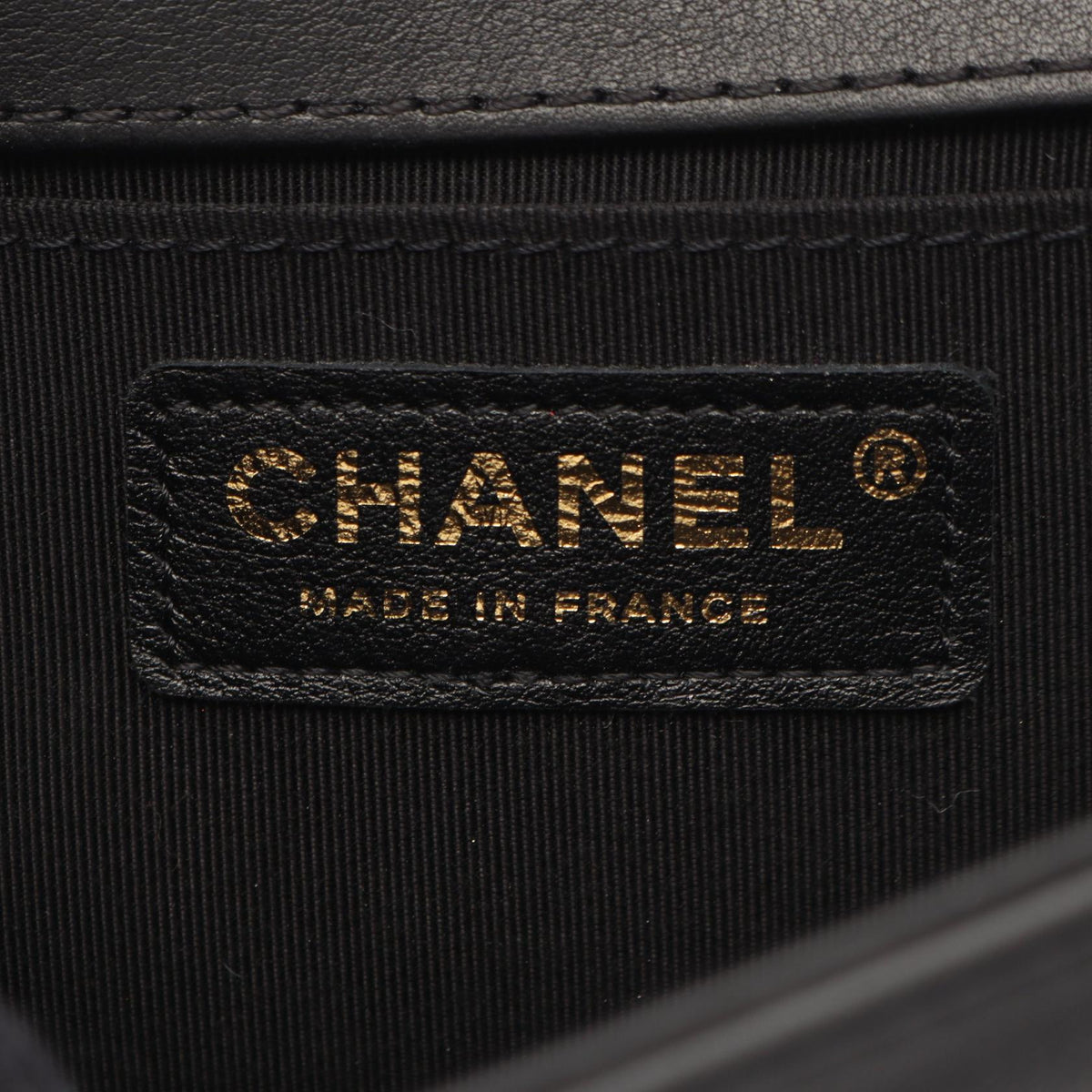 CHANEL Black Boy Chanel Small Chevron V Stitch Lambskin (sheep leather) A67085 2101219983097