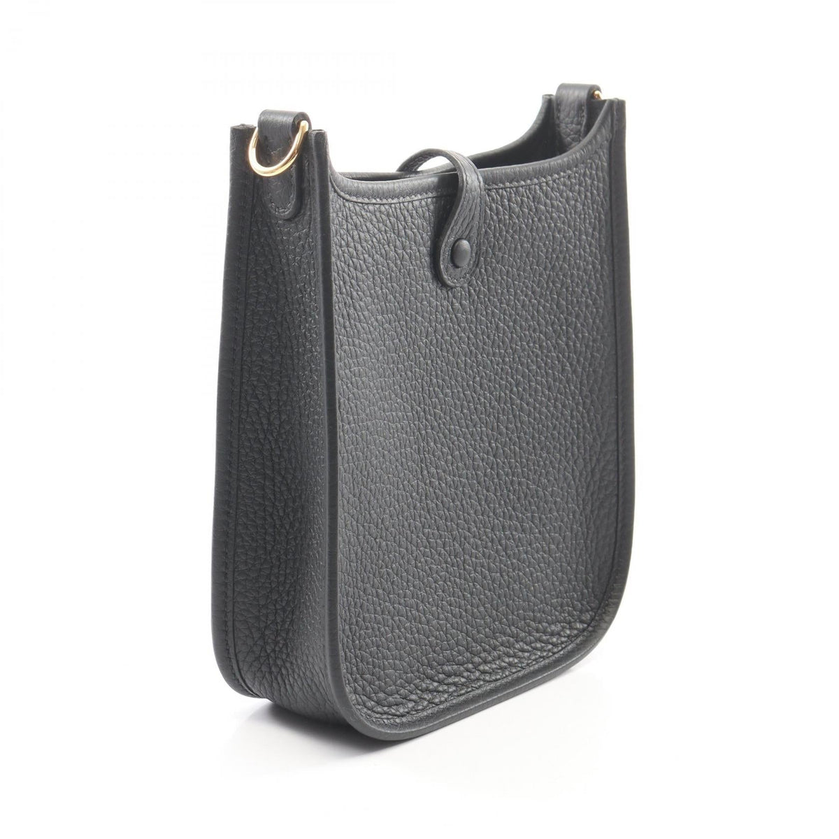 HERMES EvelyneTPM Amazon Shoulder Bag Black Taurillon Clemence leather 2104102524773
