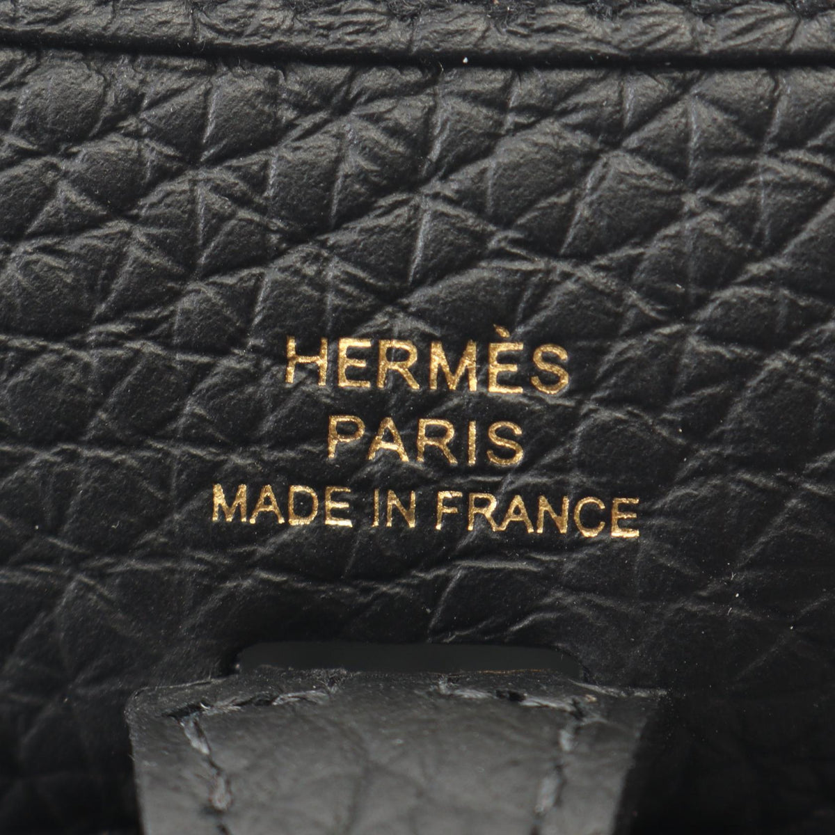 HERMES EvelyneTPM Amazon Shoulder Bag Black Taurillon Clemence leather 2104102524773