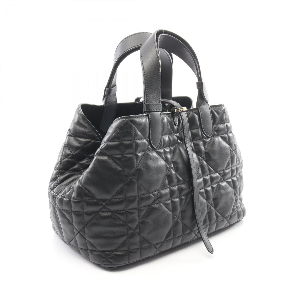 Christian Dior Toujours Medium Macrocannage Handbag Black leather M28210SHJ 2101219997407