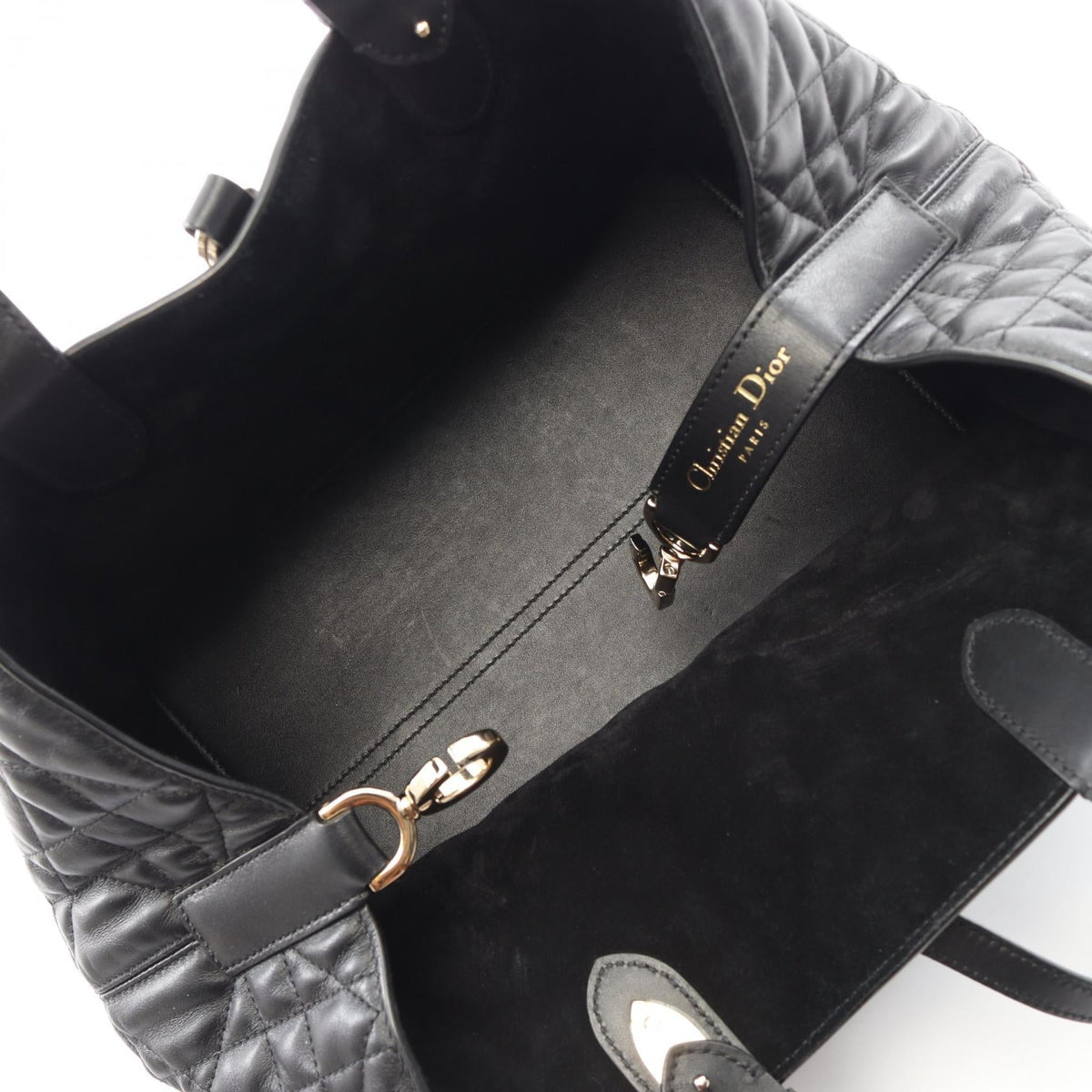 Christian Dior Toujours Medium Macrocannage Handbag Black leather M28210SHJ 2101219997407