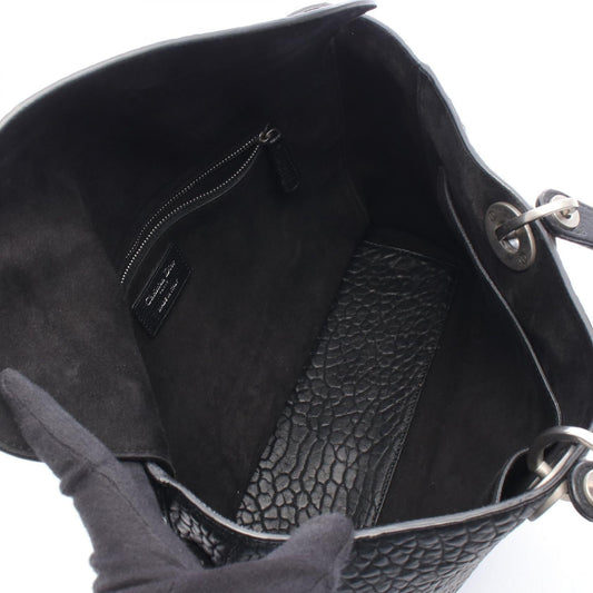 Dior Diorissimo Medium 2WAY Handbag Black leather 2101220015626