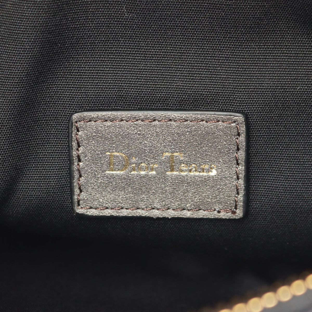 Dior TEARS Saddlebag Waist bag Body bag Gray leather 2101219549361