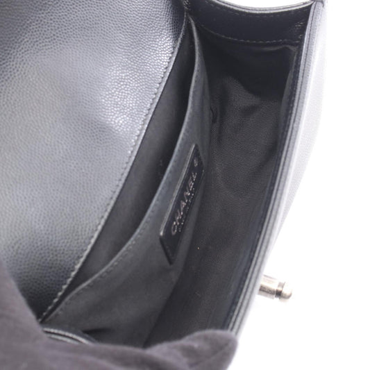 CHANEL Black Boy Chanel Small Calfskin (cowhide) A67085 2120300049863