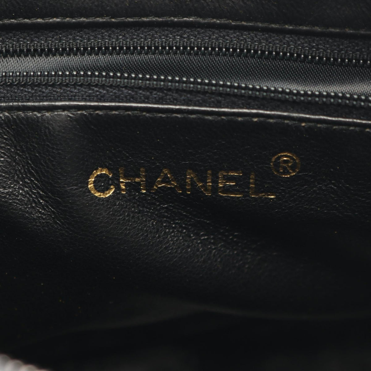 CHANEL Black COCO Mark leather 2101219862538