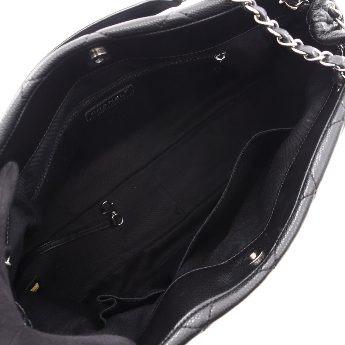 CHANEL Black Matelasse Grained Calfskin leather A67292 2101219909080