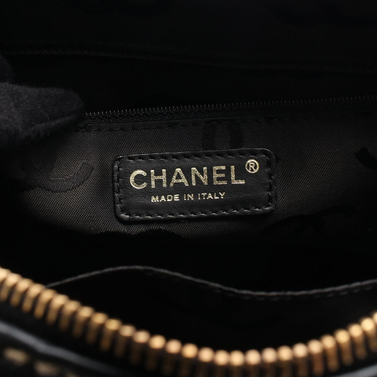 CHANEL Black Wild Stitch Mini leather 2101219996561