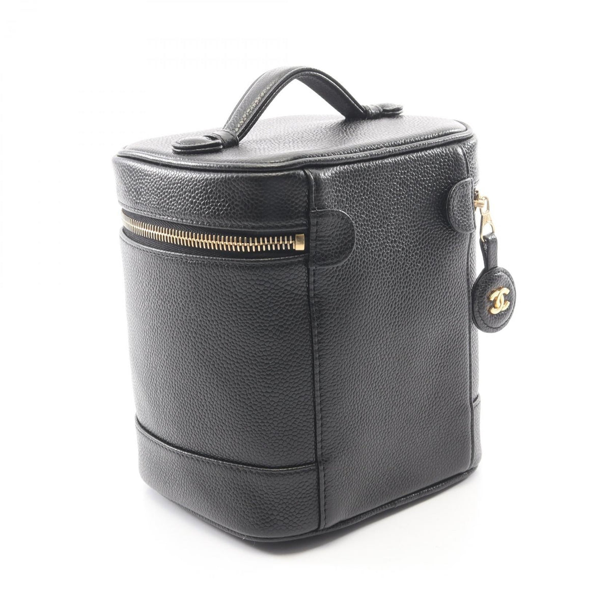 CHANEL Black COCO Mark Grained Calfskin leather 2101220098551