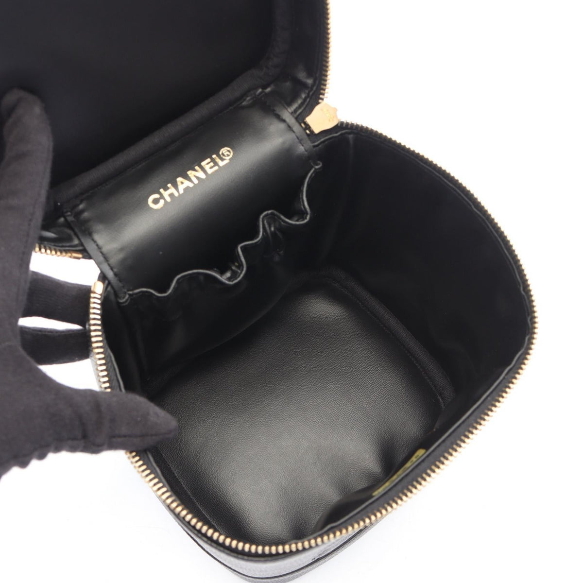 CHANEL Black COCO Mark Grained Calfskin leather 2101220098551