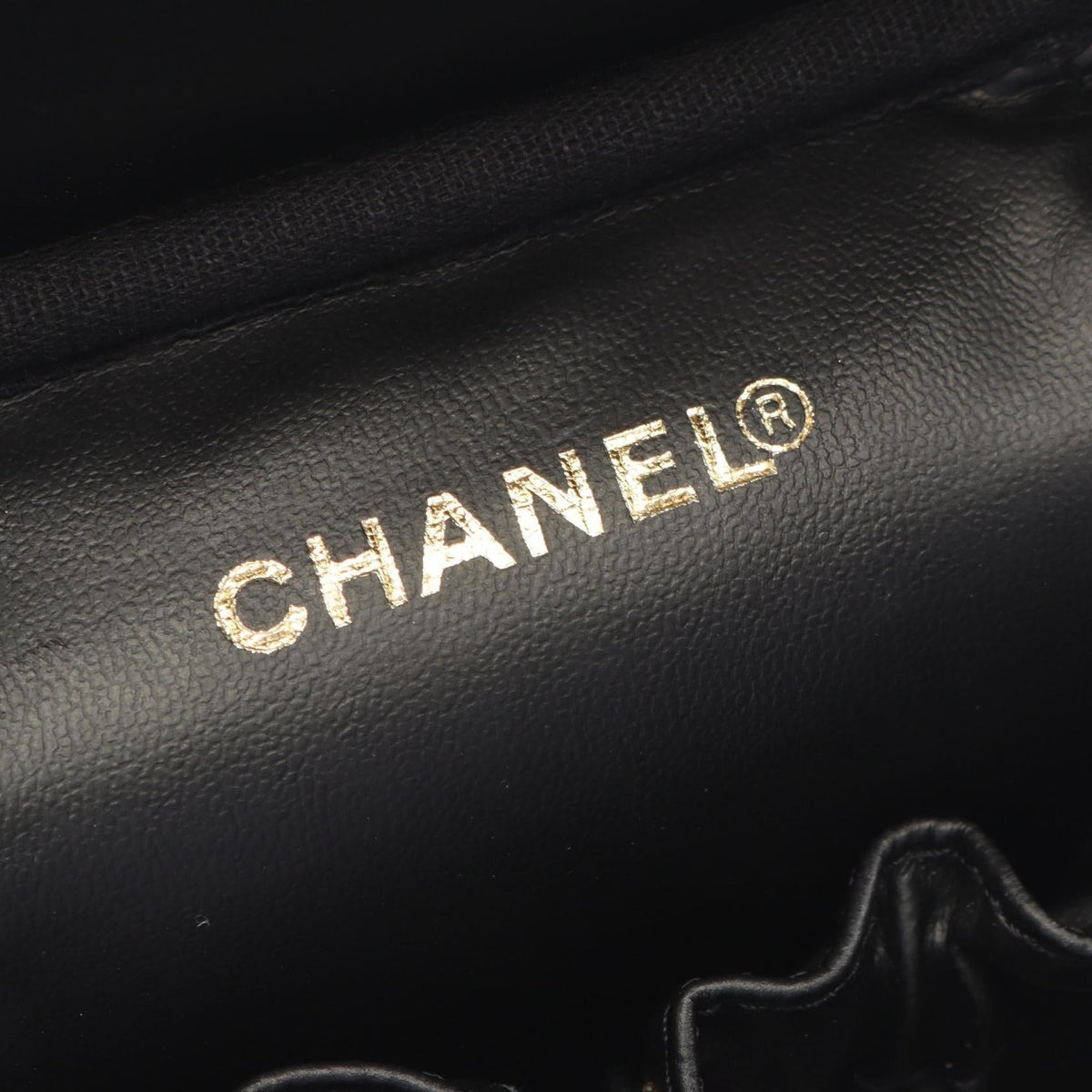 CHANEL Black COCO Mark Grained Calfskin leather 2101220098551