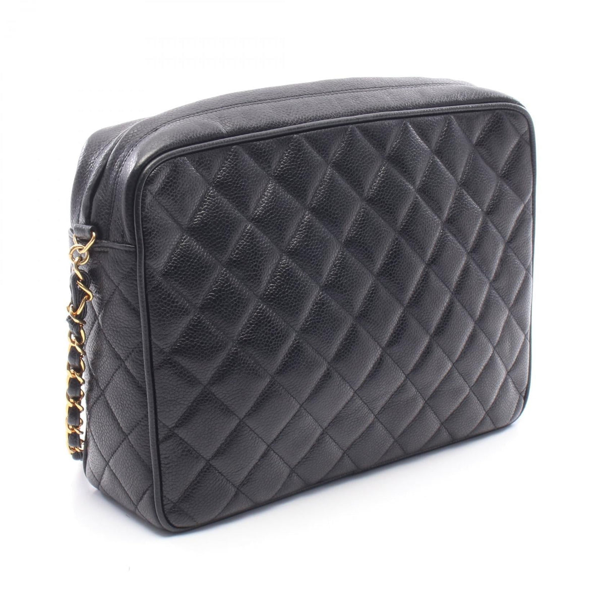CHANEL Black Matelasse Cocoball Grained Calfskin leather 2101220098940