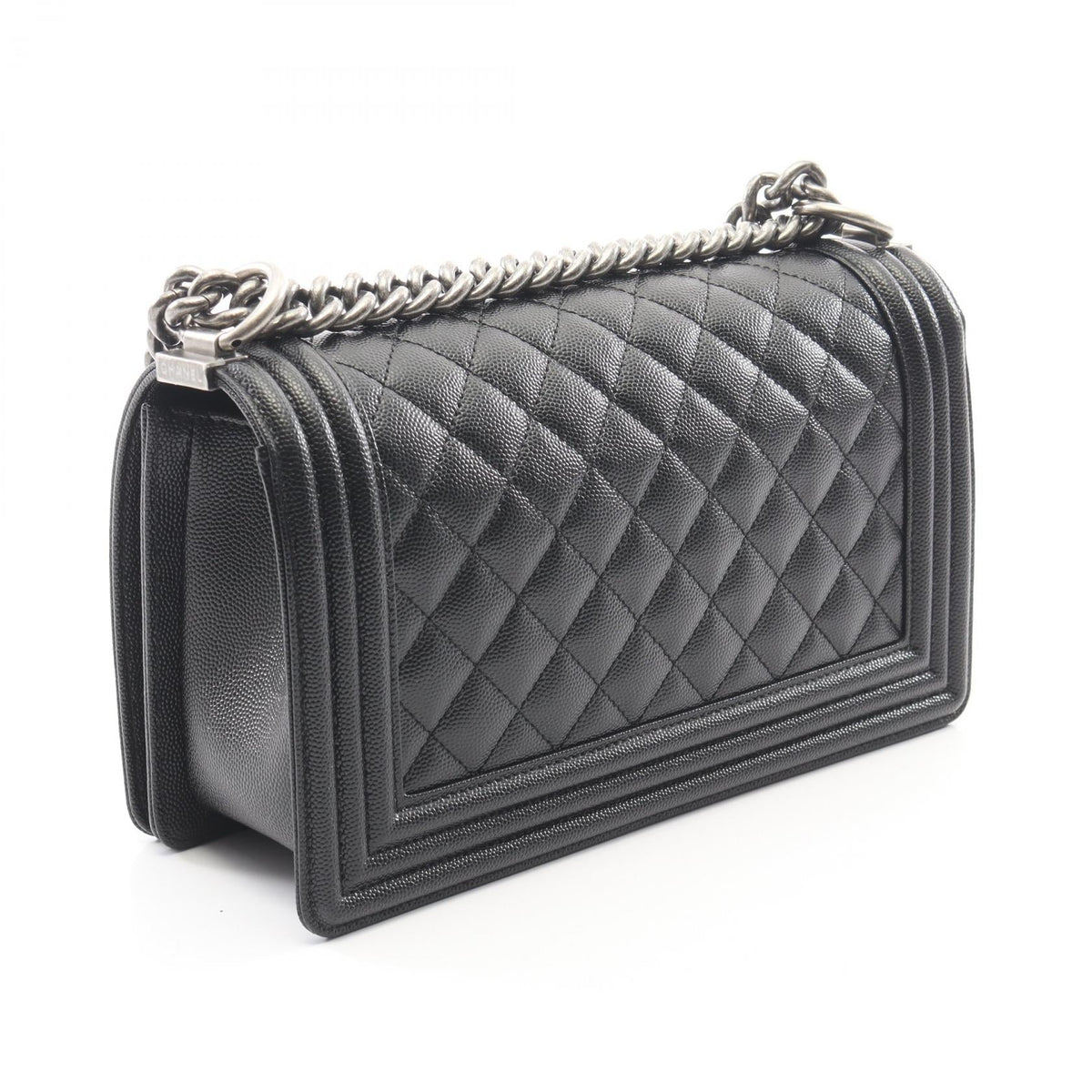 CHANEL Black Boy chanel Grained Calfskin leather A67086 2101220099770