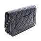 CHANEL Black Matelasse Grained Calfskin leather AP0250 2106800641837