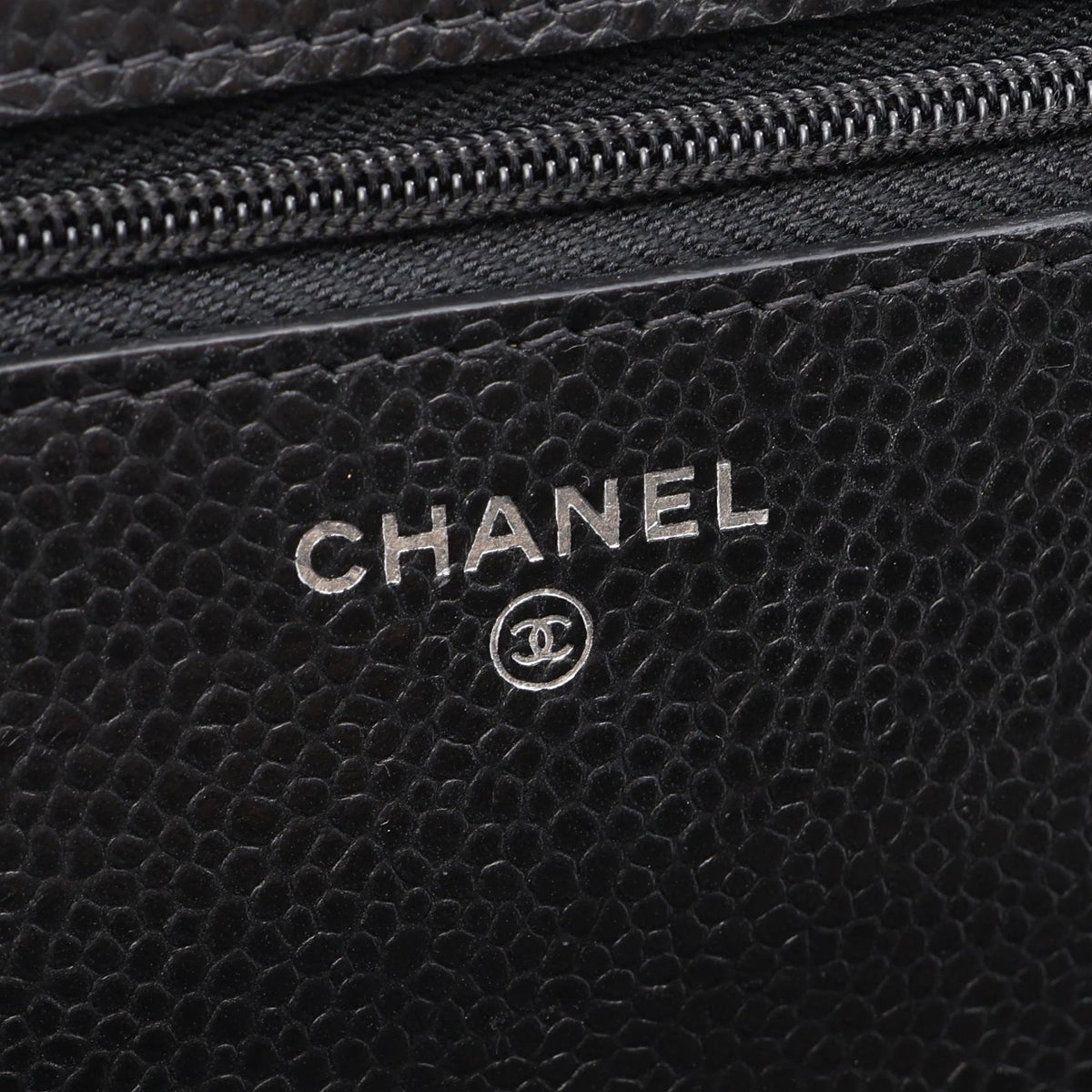 CHANEL Black Matelasse Grained Calfskin leather AP0250 2106800641837