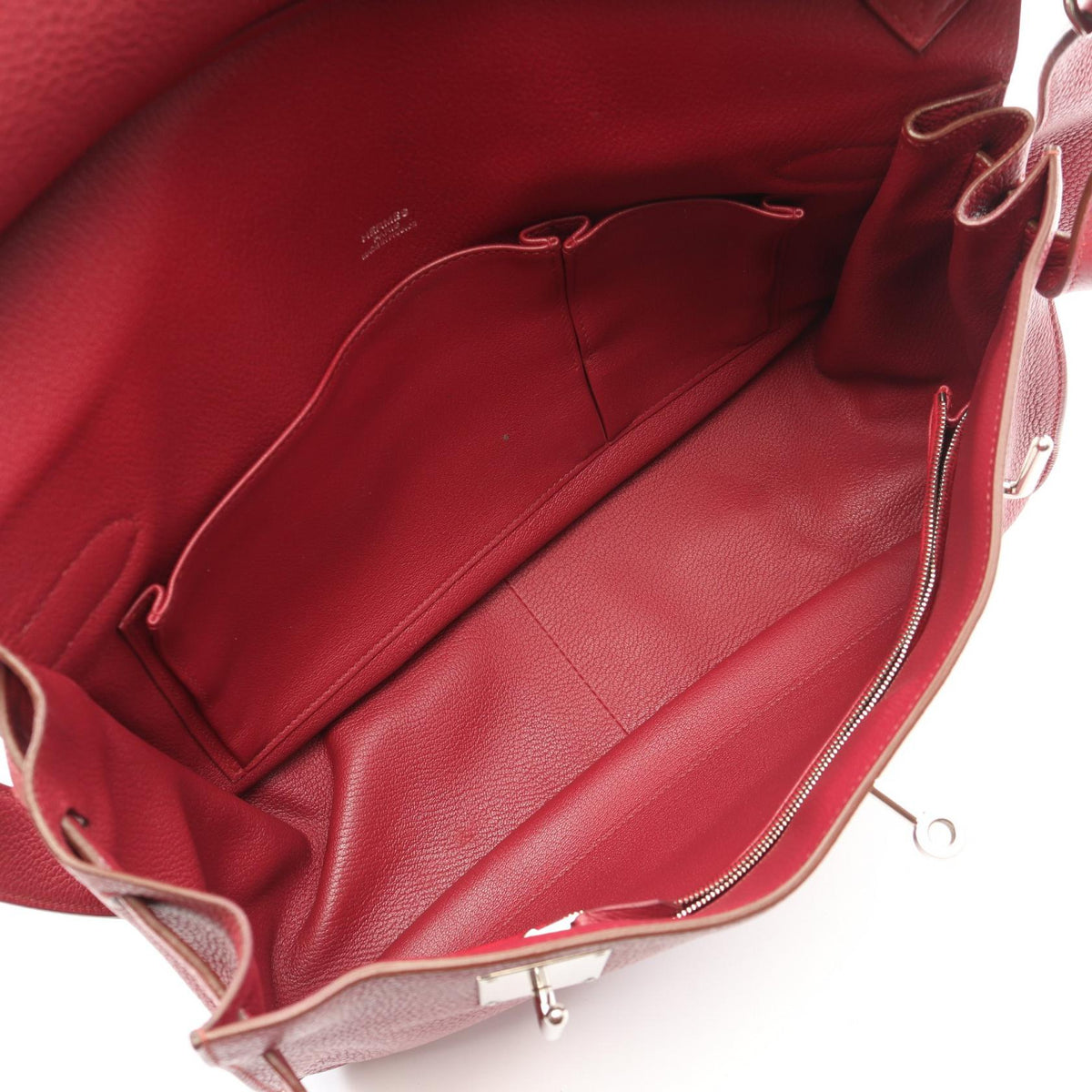HERMES Jypsiere34 Ruby Shoulder Bag Pink Taurillon Clemence Other Taurillon Clemence 2101220104535