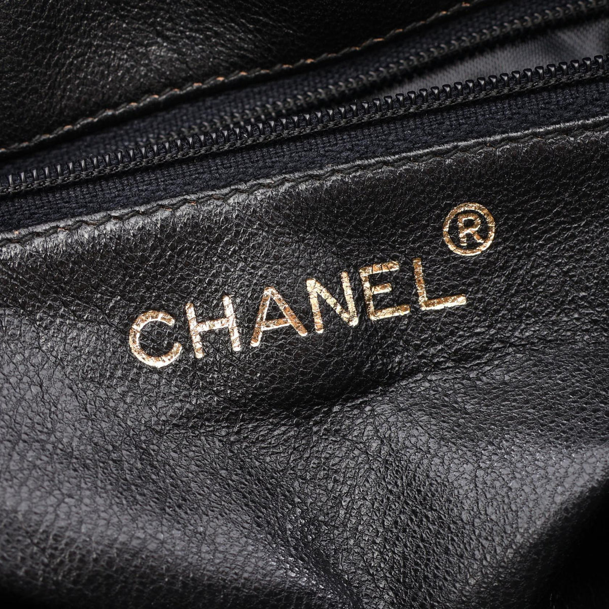CHANEL Black Matelasse Fringe ChainShoulder Lambskin (sheep leather) 2101220109776