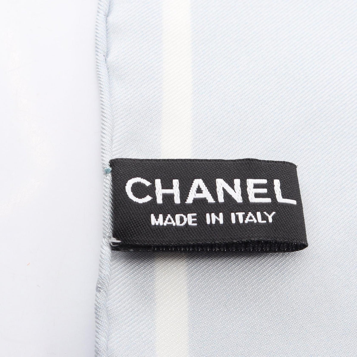 CHANEL Blue COCO Mark total pattern silk 2106800637472