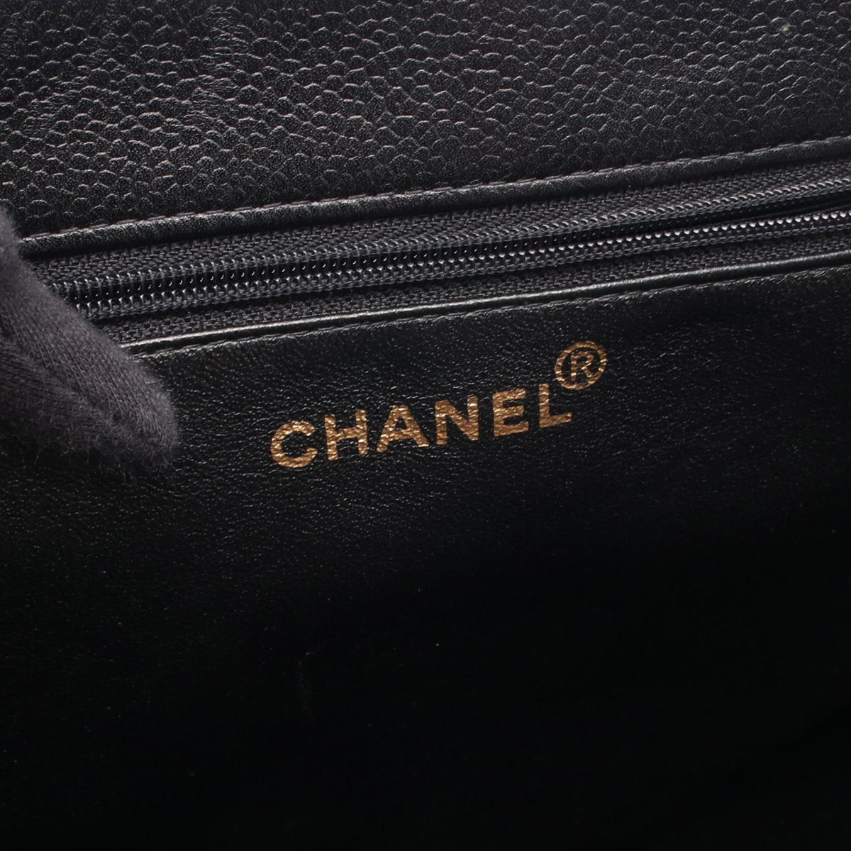 CHANEL Black Big Coco Chain Tote Grained Calfskin leather 07829 2101219997520