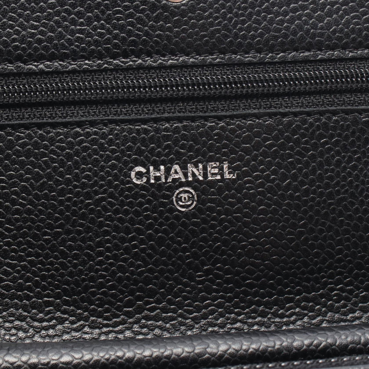 CHANEL Black Matelasse Grained Calfskin leather A33814 2101220031572