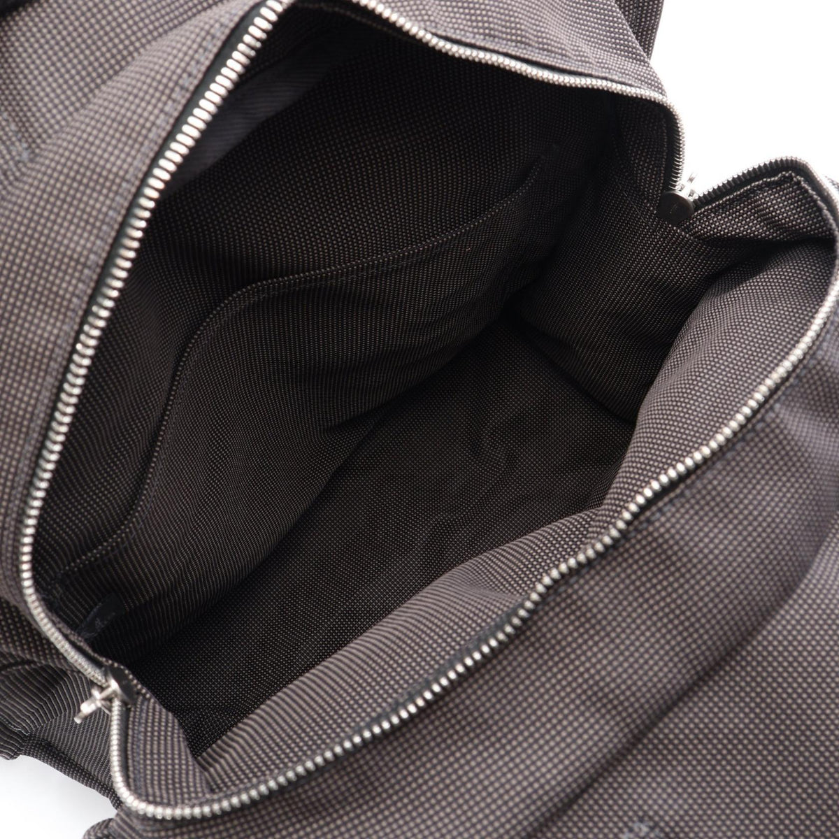 HERMES Herline Ad MM Rucksack Backpack Gray Other Nylon canvas 2101220110222